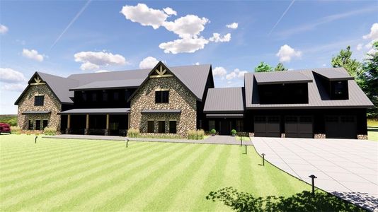 New construction Single-Family house 1921 Euharlee Rd, Kingston, GA 30145 - image