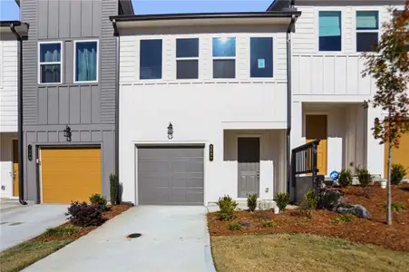 New construction Townhouse house 1690 Gunnin Trce Nw, Atlanta, GA 30318 plan Indigo - image