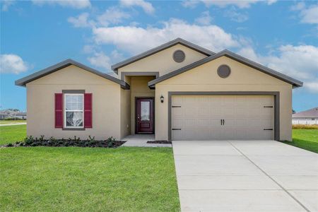 New construction Single-Family house 1201 Vero Beach Way, Poinciana, FL 34759 Capri- photo 0