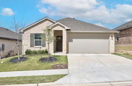 New construction Single-Family house 2829 Bandolier Pass, Leander, TX 78641 plan The Forest - image