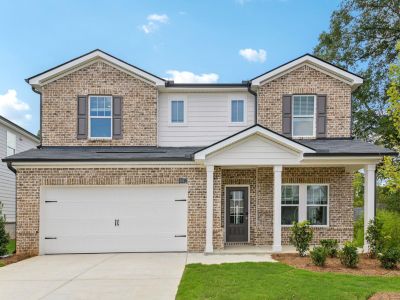 New construction Single-Family house 3906 Brushy St, Powder Springs, GA 30127 plan Johnson Basement - image