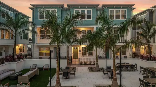 New construction Townhouse house 491 31St Wy N, St. Petersburg, FL 33713 null- photo 0