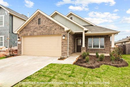 New construction Single-Family house 716 Hackberry Branch Ct, Magnolia, TX 77354 plan Somervell - image