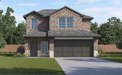 New construction Single-Family house 10634 Dogwood Sky Dr, Beasley, TX 77417 plan Florence - Reg Exp X30f - 30' - image