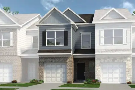New construction Townhouse house 203 Clara Xing, Unit 40, Cartersville, GA 30120 plan The Rutledge - image
