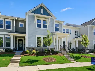 New construction Townhouse house 10026 Mamillion Dr, Huntersville, NC 28078 plan The Gardengate - image