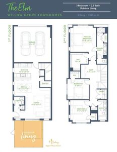 New construction Townhouse house 1435 Azalea Dr, Melissa, TX 75454 plan Elm - image 5