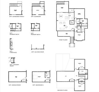 New construction Single-Family house 2930 Lodge Berry Ln, Johns Island, SC 29455 plan The Roxy - image 3