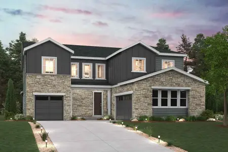 New construction Single-Family house 2440 Wesley Ln, Lafayette, CO 80026 plan Harvard - image