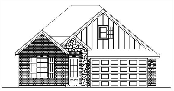 New construction Single-Family house 701 Bonnie Rose Lane, Van Alstyne, TX 75495 Wade E- photo 0