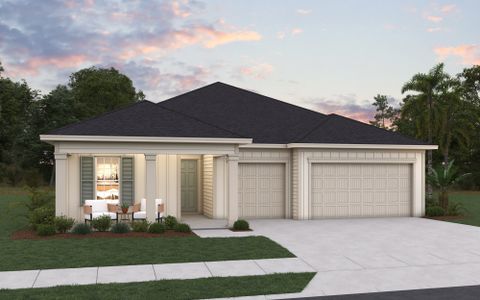 New construction Single-Family house 68 Ribera Dr, Flagler Beach, FL 32136 plan Cooper - Homesites - image