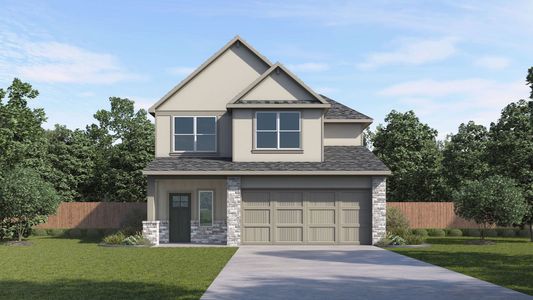 New construction Single-Family house 5557 Daylight Dr, New Braunfels, TX 78130 plan The Hanna - image