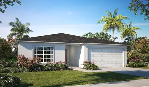 New construction Single-Family house 9815 N Angela Dr, Citrus Springs, FL 34433 plan Marigold - image