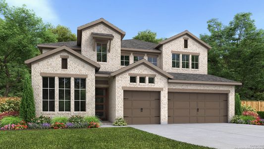 New construction Single-Family house 114 Kramm Trl, Cibolo, TX 78108 plan 3203W - image