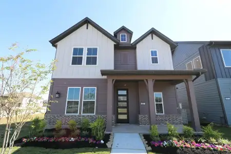 New construction Single-Family house 5507 Bonfire Aly, Manvel, TX 77578 plan The Hewlett - image