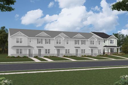 New construction Townhouse house 2580 Selbourne Dr, Gastonia, NC 28052 plan Grifton - image