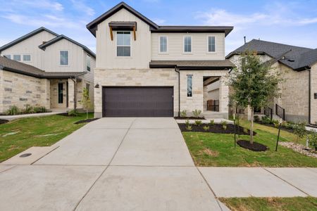 New construction Single-Family house 586 Darley Oak Dr, Dripping Springs, TX 78620 plan Valencia - image