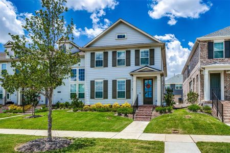 New construction Townhouse house 8993 Swallowtail Street, Frisco, TX 75035 Dogwood- photo 0