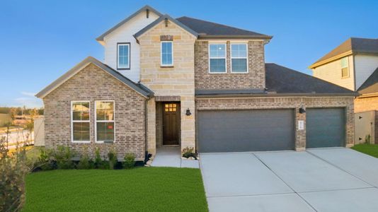New construction Single-Family house 3039 Magnolia Pass Ln, League City, TX 77573 plan Rockdale - image
