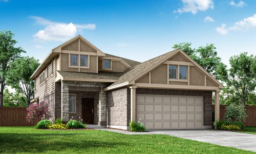 New construction Single-Family house 3704 Muller Oak Pass, Seguin, TX 78155 null- photo 0