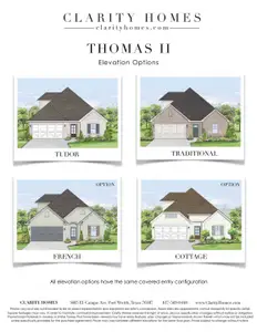 New construction Single-Family house 2409 Skara Brae Dr, Denton, TX 76205 plan Thomas II - image