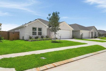New construction Single-Family house 22023 Vernazza Bend Dr, Hockley, TX 77447 plan Huntsville - image