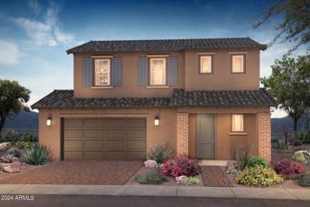 New construction Single-Family house 21281 E Superstition Drive, Queen Creek, AZ 85142 Plan 3523 Exterior B- photo 0