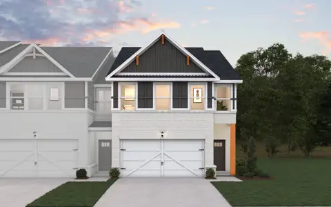 New construction Single-Family house 3171 Winding Waters Wy, Powder Springs, GA 30127 plan Monterey - image