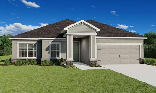 New construction Single-Family house 778 Cypress Creek Run, St. Cloud, FL 34771 plan Everly - image