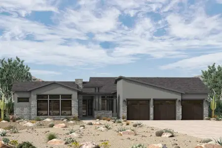 New construction Single-Family house 12839 E Ironwood Dr, Scottsdale, AZ 85262 plan The Carefree - image