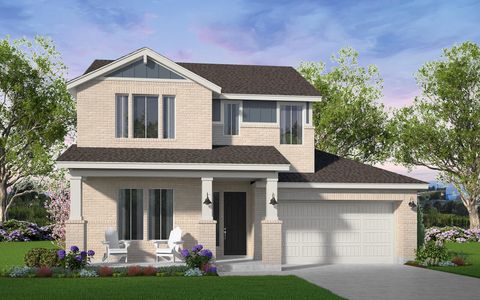 New construction Single-Family house 7314 Prairie Lakeshore Ln, Katy, TX 77493 plan Oberlin - image