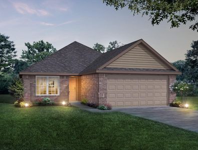 New construction Single-Family house 15444 Woody Haven Dr, Conroe, TX 77302 plan The Messina - image