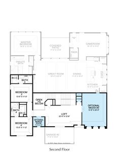 New construction Single-Family house 12770 Charismatic Pkwy, Frisco, TX 75035 plan Lexington - image 4