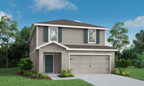 New construction Single-Family house 6942 161st Avenue E, Parrish, FL 34219 Wesley II- photo 0