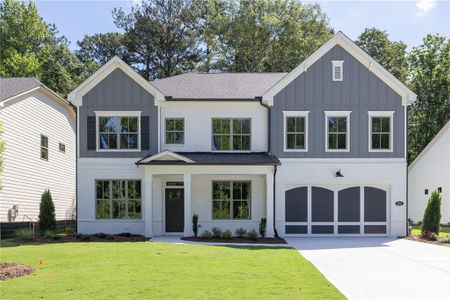 New construction Single-Family house 3812 Creek Stone Way, Tucker, GA 30084 McGinnis- photo 0