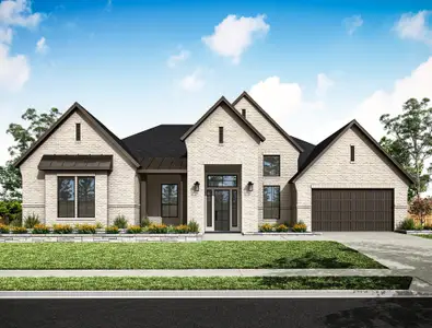 New construction Single-Family house 20415 Via Casa Laura Dr, Cypress, TX 77433 plan Barcello - image