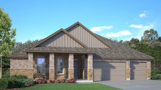 New construction Single-Family house 808 Gauge Rd, Thorndale, TX 76577 plan Parker II - image