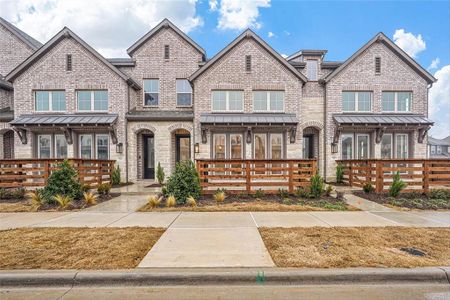 New construction Townhouse house 8108 Legacy Oak Dr, McKinney, TX 75071 Berkley Plan- photo 0