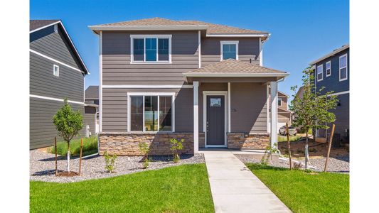 New construction Single-Family house 681 N Tempe St, Aurora, CO 80018 DOUGLAS- photo 0