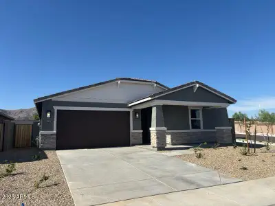 New construction Single-Family house 22553 W Pontiac Dr, Surprise, AZ 85387 plan Arlo 3-Car Garage - image