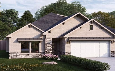 New construction Single-Family house 8315 Amber Summit Ln, Houston, TX 77032 plan Elise 2012hs - image