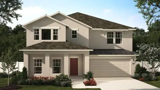 New construction Single-Family house 443 Lemongrass Rd, Minneola, FL 34715 plan Wilshire - image