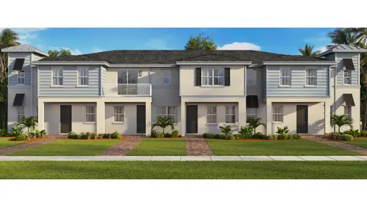 New construction Townhouse house 747 Se Central Pkwy, Unit 38, Stuart, FL 34994 plan Angler - image