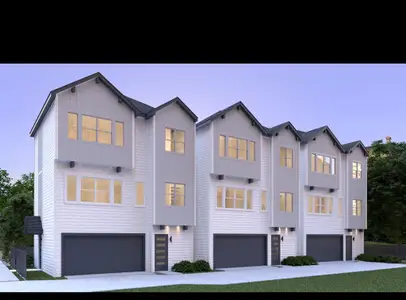 New construction Townhouse house 1032 Marcolin St, Houston, TX 77088 null- photo 0