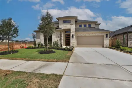 New construction Single-Family house 4711 Cascade Waters Ln, Fulshear, TX 77441 plan 3395W - image