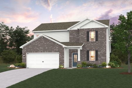 New construction Single-Family house 259 W Millbrook Dr, Spring Hill, TN 37174 plan Calderwood - image