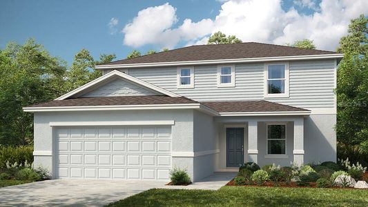 New construction Single-Family house 5642 Le Marin Way, Kissimmee, FL 34758 Redbud- photo 0