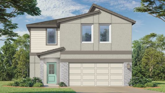New construction Single-Family house 1528 Redwood Ln, Haines City, FL 33844 plan Ponte Vedra - image