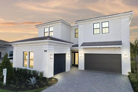 New construction Single-Family house 13171 Artisan Cir, Palm Beach Gardens, FL 33418 plan Mondrian - image