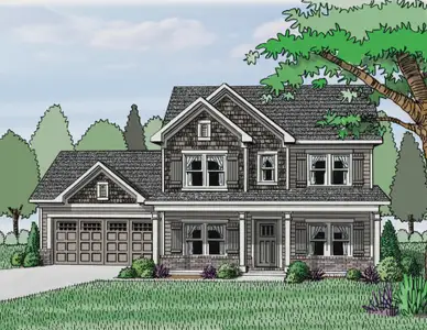 New construction Single-Family house 1115 Birch Wy, Loganville, GA 30052 The Jackson | Front Entry- photo 0